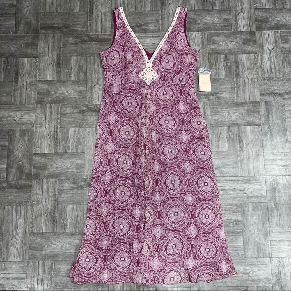 NEW Johnathan Martin Women’s Patterned Midi Dress Size 6